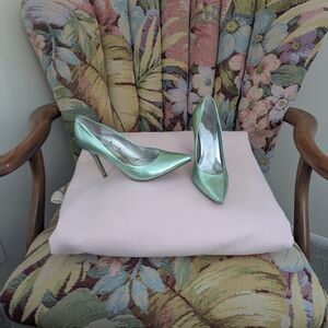 Guess Mint Green Stiletto Heels